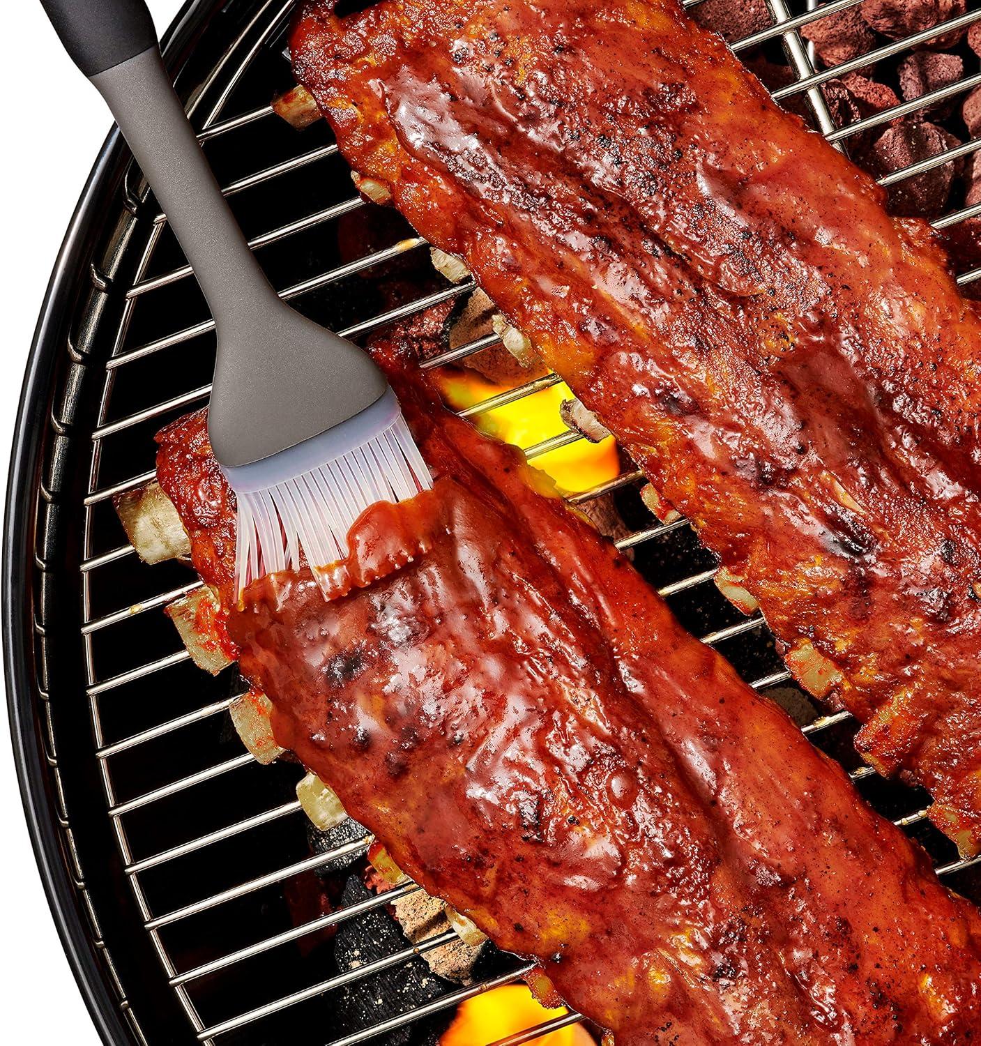 imageOXO Good Grips Grilling Tools Basting Pot and Brush Black