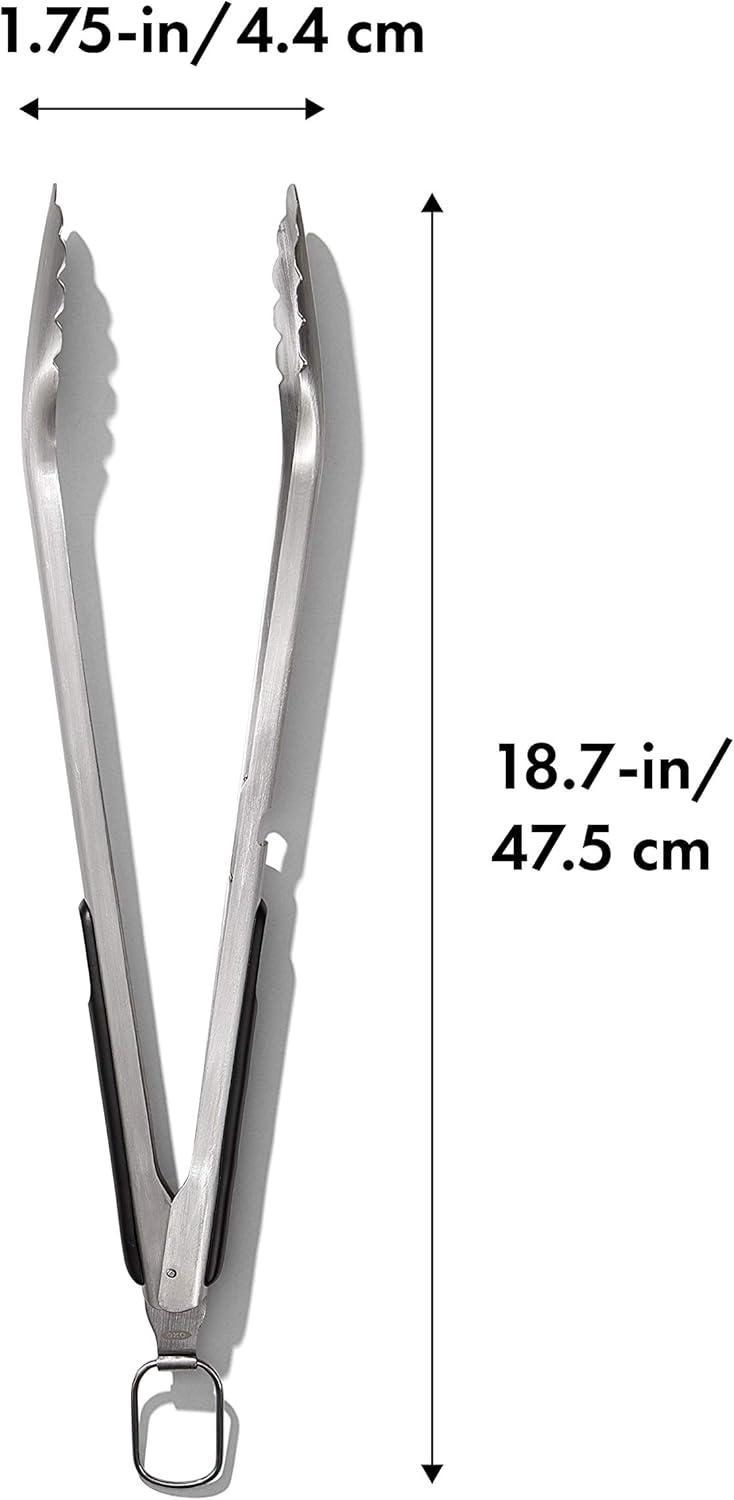 imageOXO Good Grips Grilling Tools Turner BlackTongs