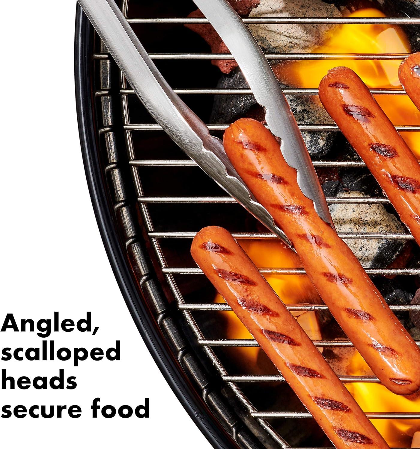 imageOXO Good Grips Grilling Tools Turner BlackTongs