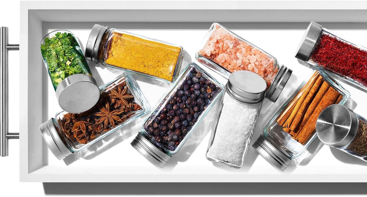 imageOXO Good Grips Kitchen Drawer Expandable Utensil Organizer WhiteCompact Pack of 4