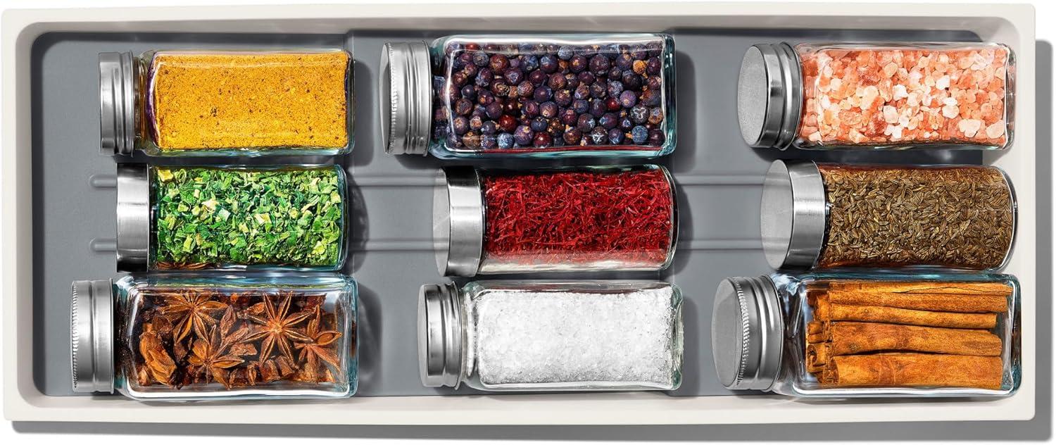 imageOXO Good Grips Kitchen Drawer Expandable Utensil Organizer WhiteCompact Pack of 4