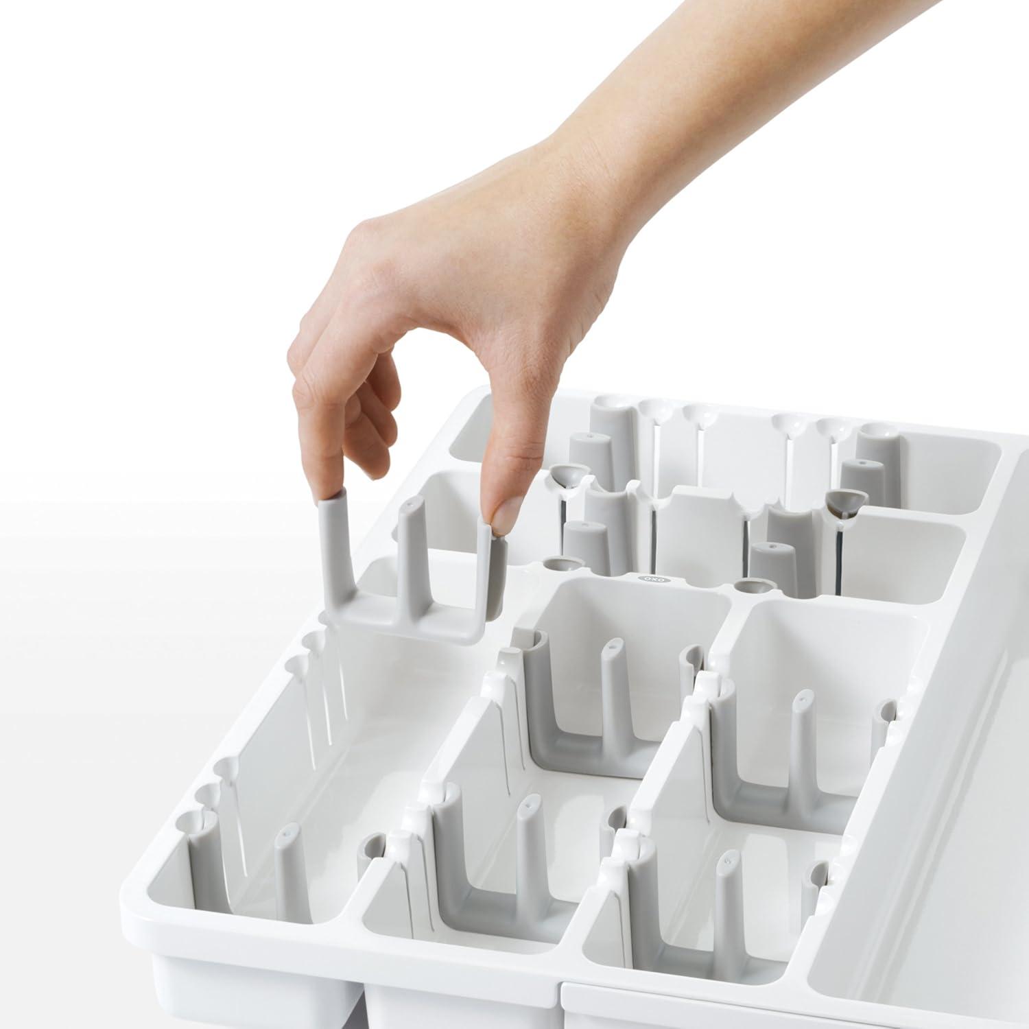imageOXO Good Grips Large Expandable Utensil Organizer WhiteWhite