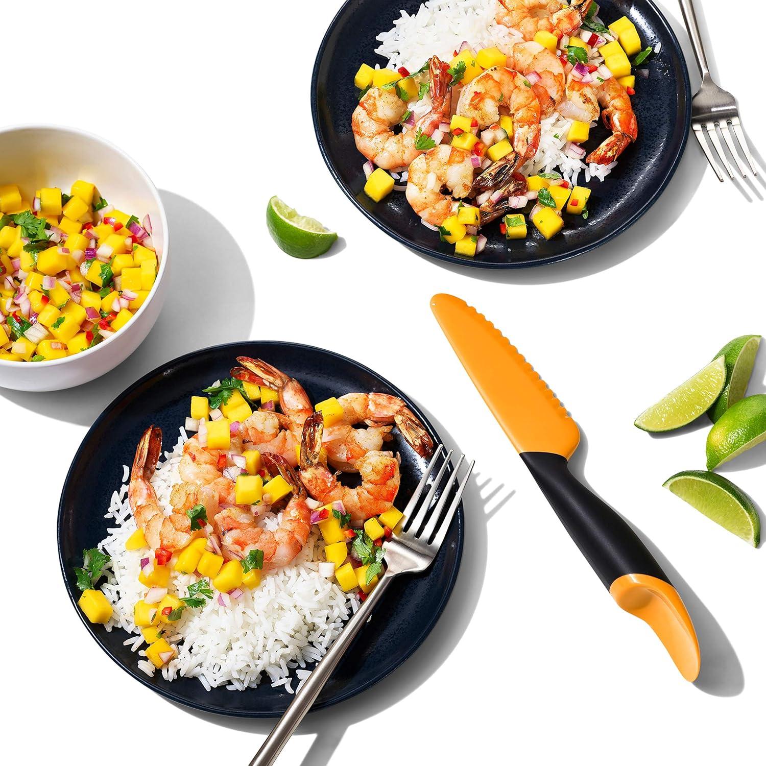 imageOXO Good Grips Mango Slicer with ScoopOrange 1 x 15 x 7quot