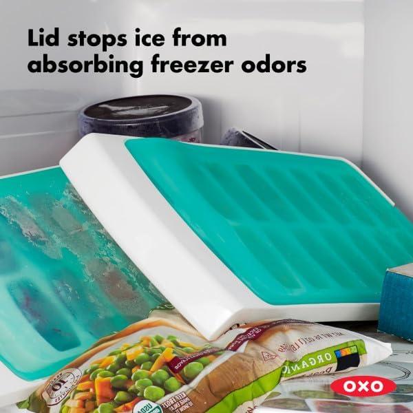 imageOXO Good Grips NoSpill Ice Stick Tray with Silicone Lid for Water BottlesPack of 1