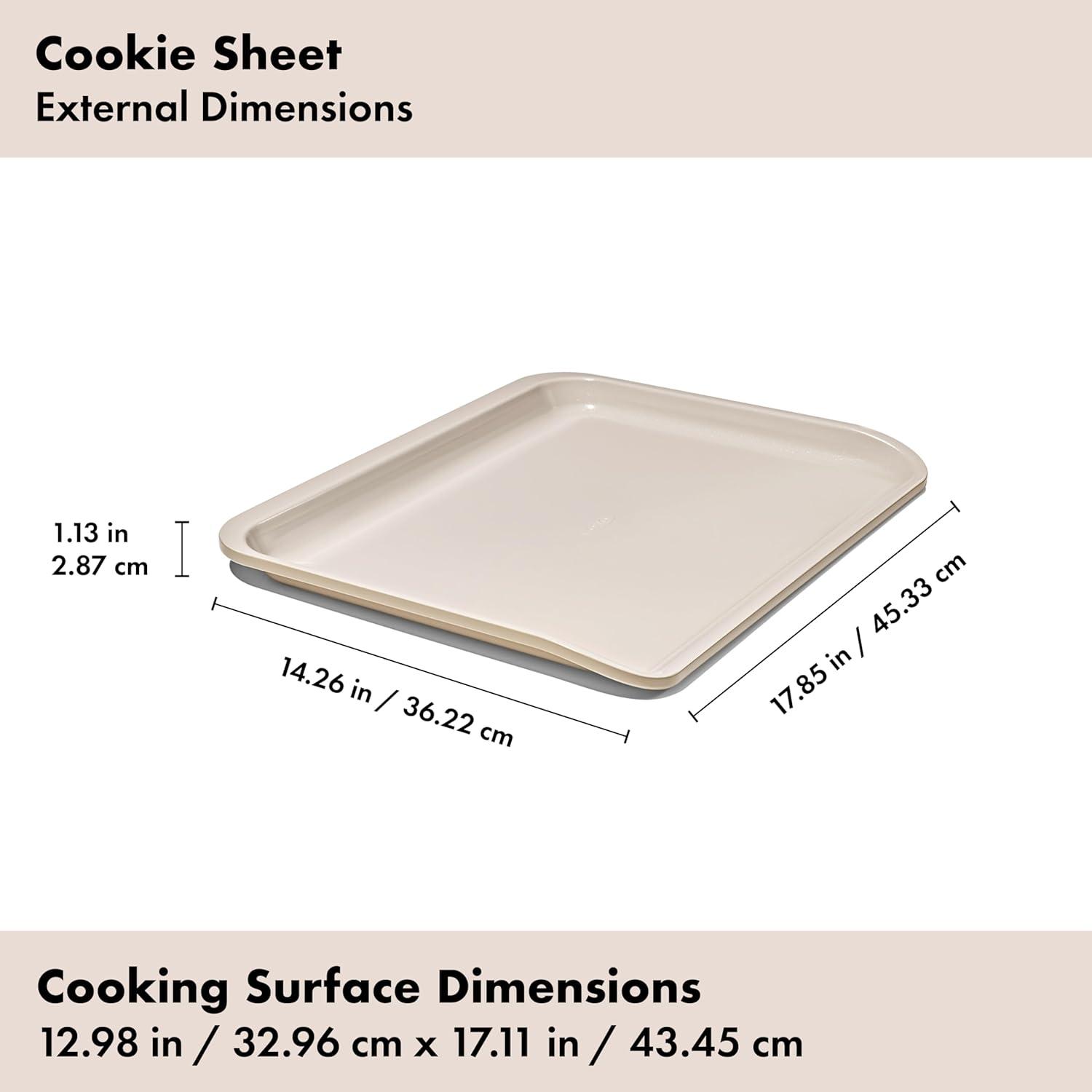 imageOXO Good Grips NonStick Pro Ceramic Coated Metal Bakeware Cookie Sheet Biscuit
