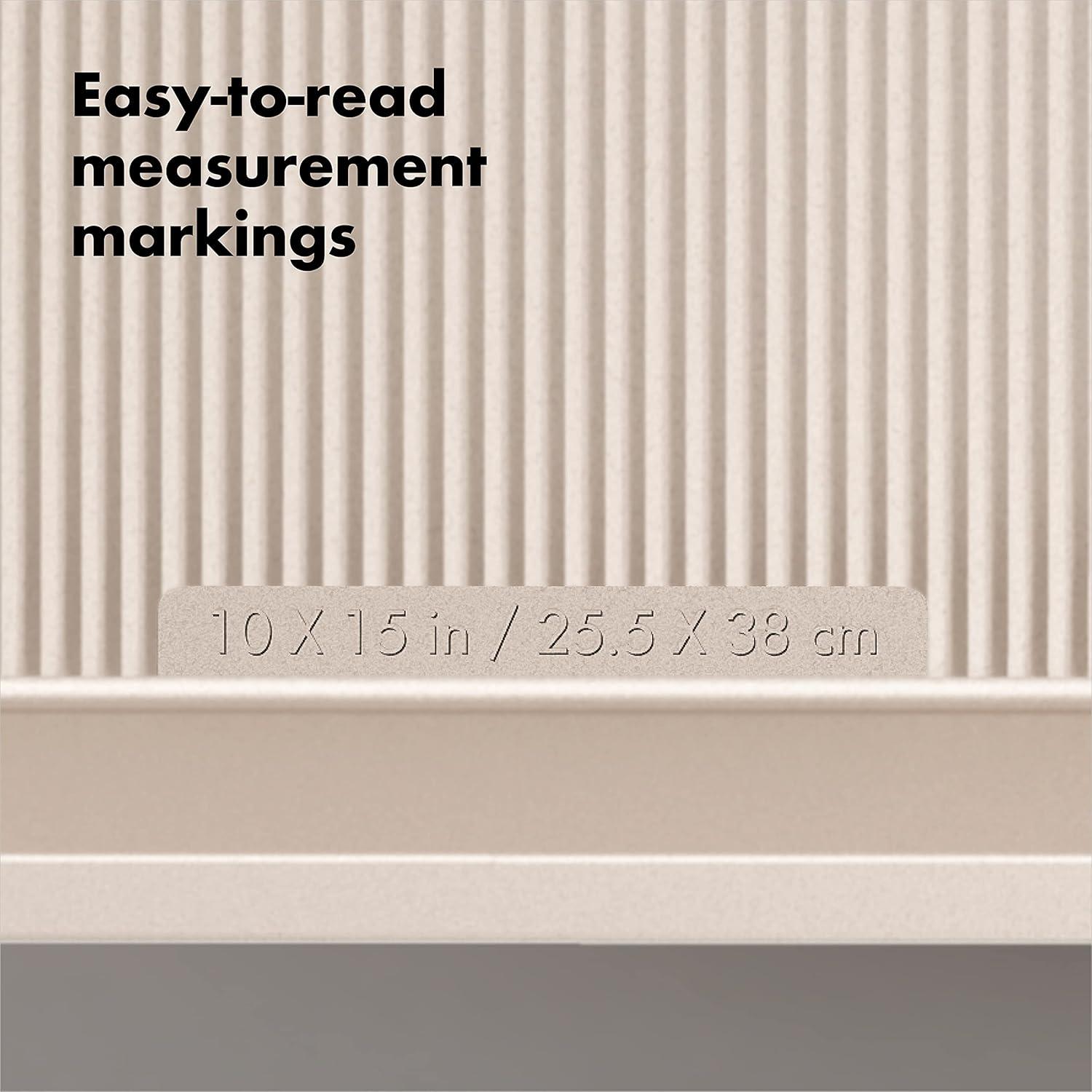 imageOXO Good Grips NonStick Pro Round Cake Pan 9 InchJelly Roll Pan 10 x 15 Pack of 6