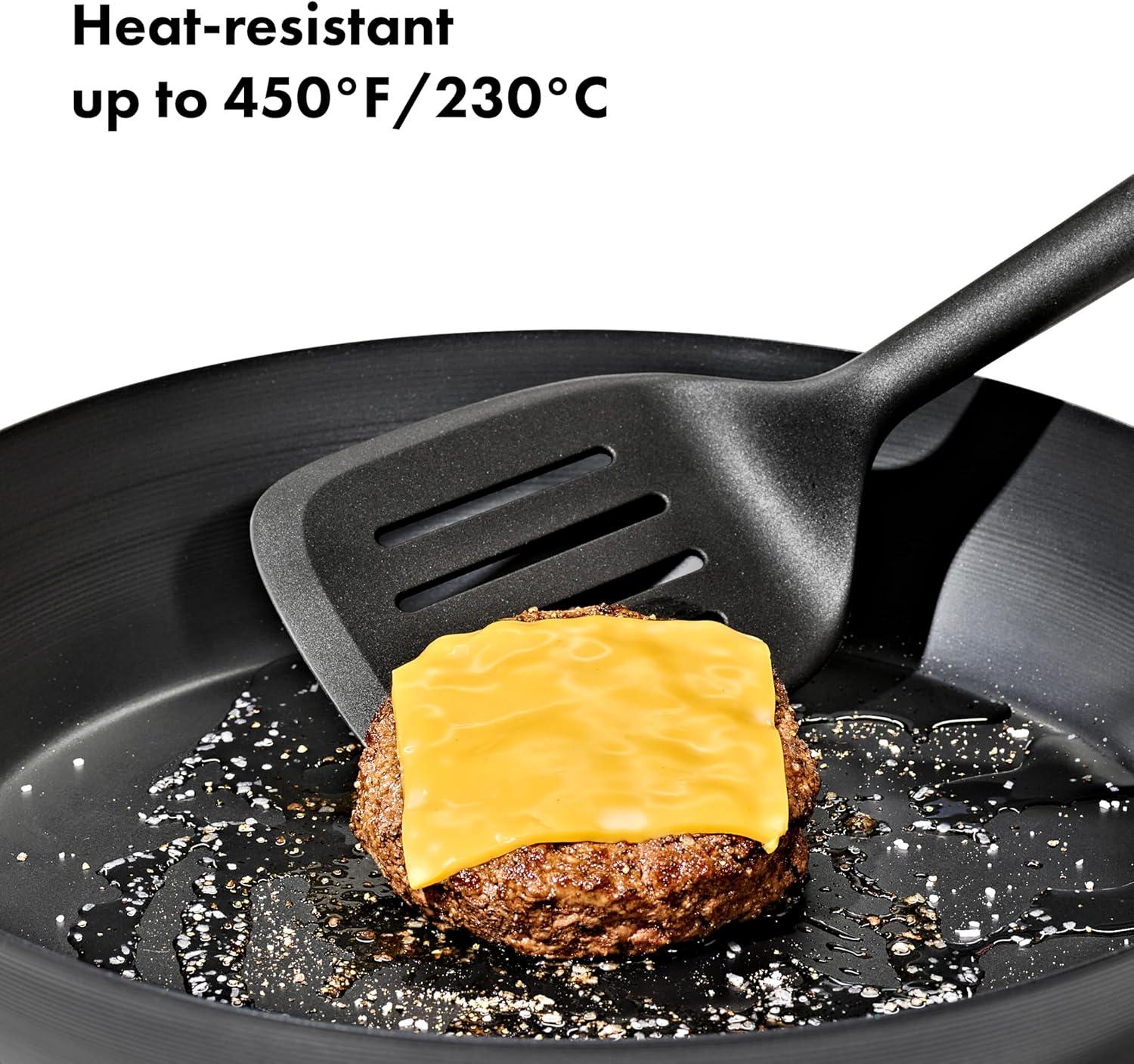 imageOXO Good Grips Nylon Ladle Black One SizeSquare Turner