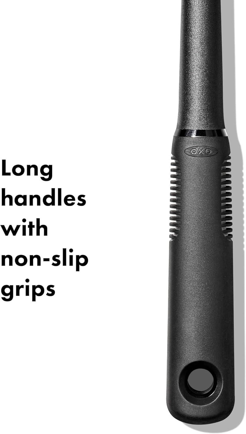 imageOXO Good Grips Nylon Ladle Black One SizeSquare Turner