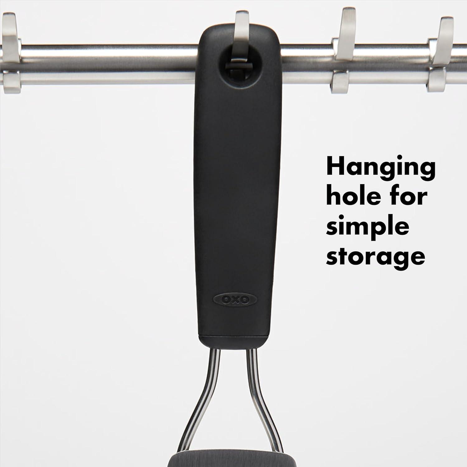 imageOXO Good Grips Restaurant Turner BlackSilverFish Turner