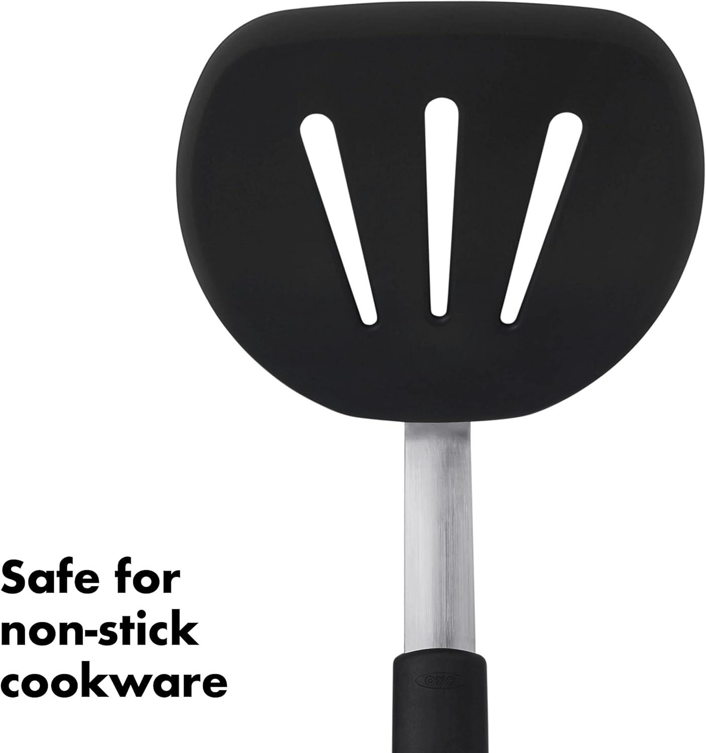 imageOXO Good Grips Silicone Flexible Pancake TurnerBlack