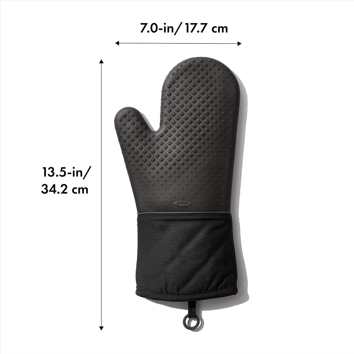 imageOXO Good Grips Silicone Oven Mitt JamBlack