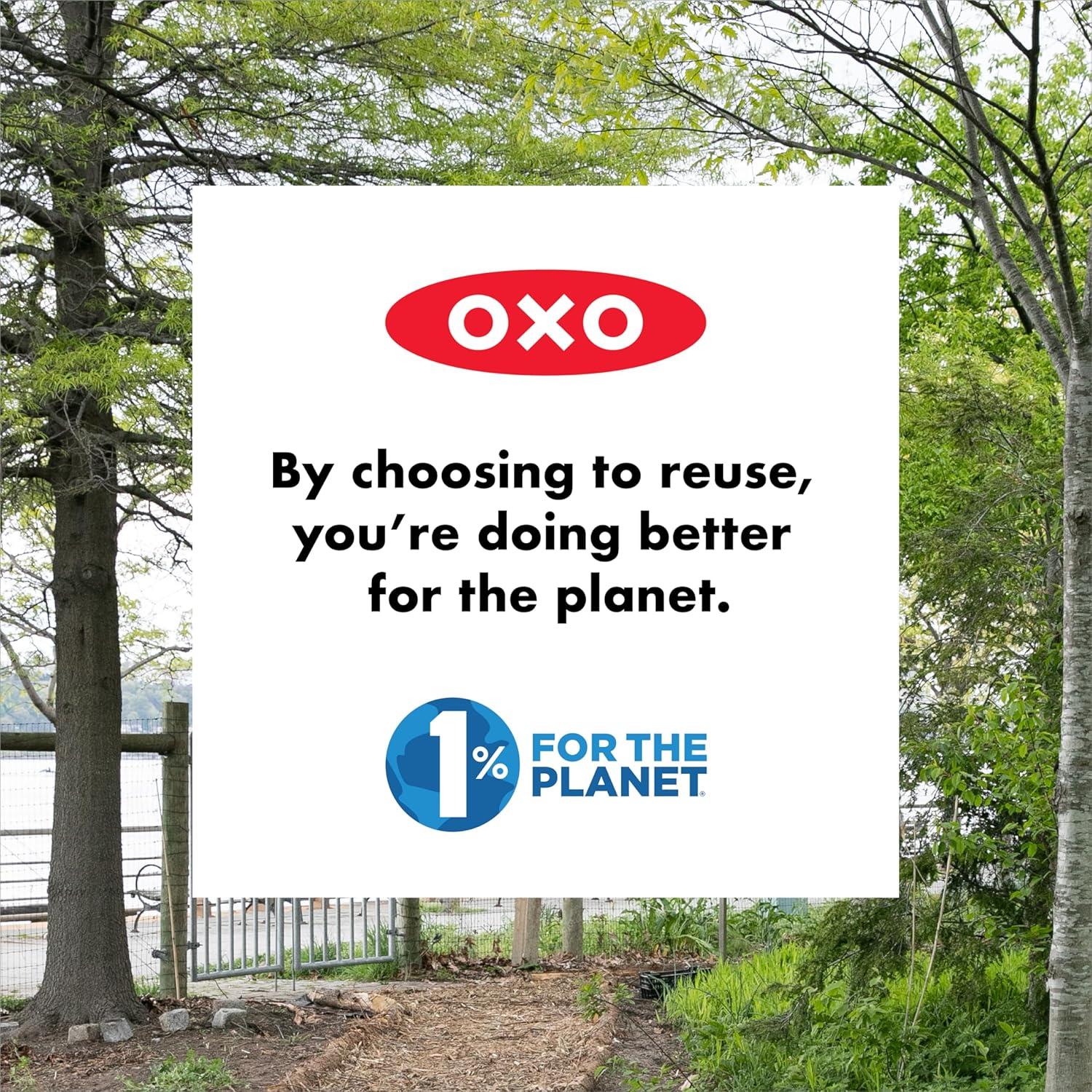 imageOXO Good Grips Silicone Reusable Bags 4 Piece Starter Set OatLagoonStarter Set