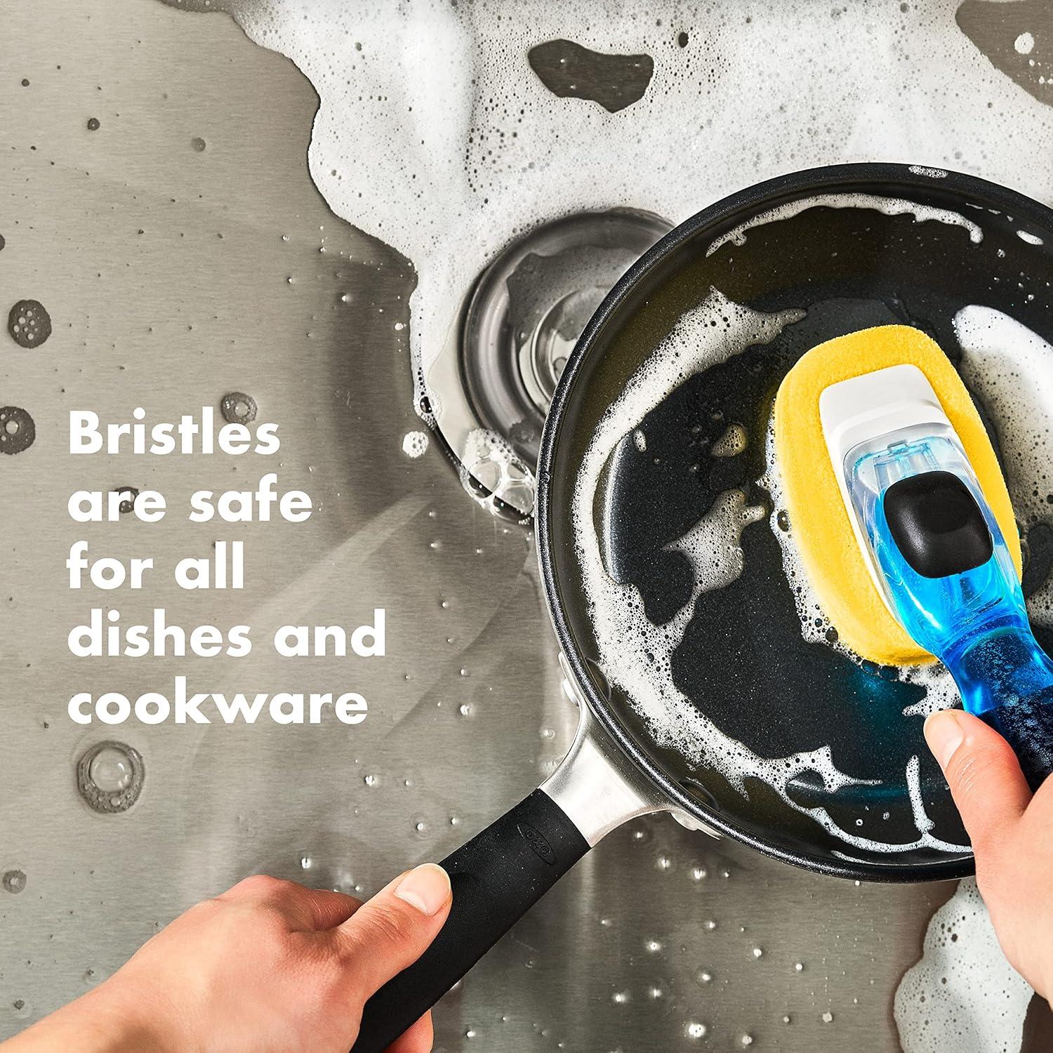 imageOXO Good Grips Soap Dispensing Dish SpongeBrush