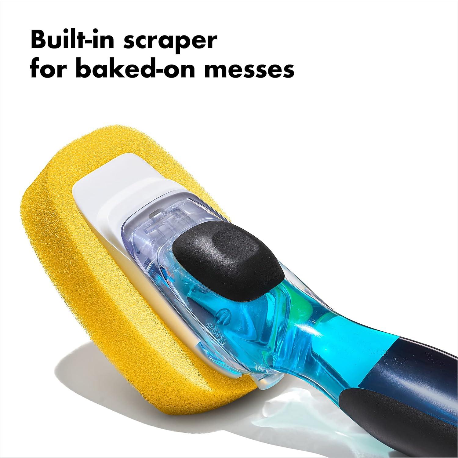 imageOXO Good Grips Soap Dispensing Dish SpongeBrush