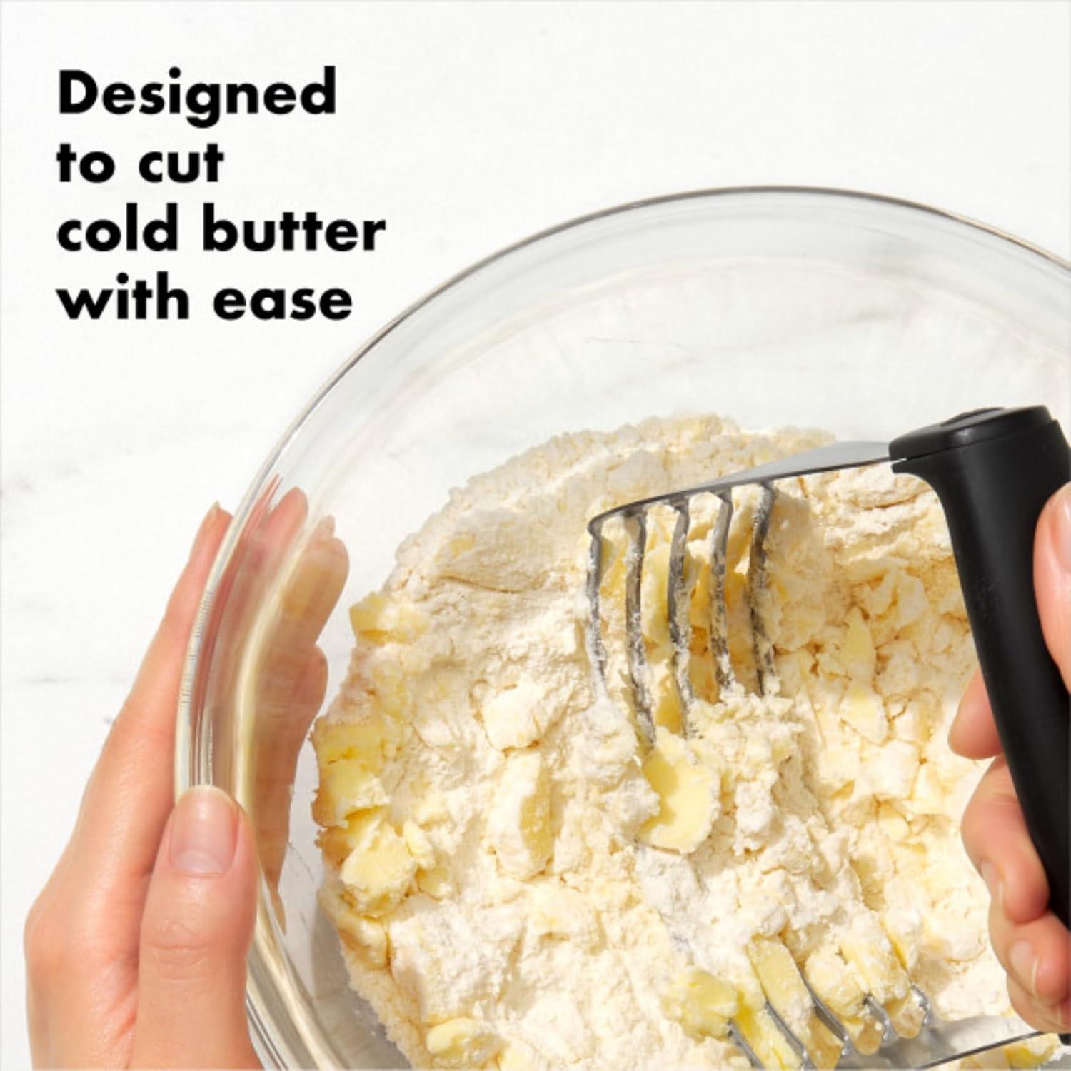 imageOXO Good Grips Stainless Steel Dough Blender and Cutter