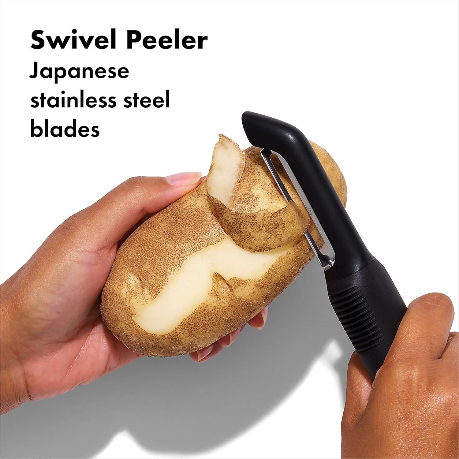 imageOXO Good Grips Stainless Steel Essential 4Piece Kitchen Gadget Set