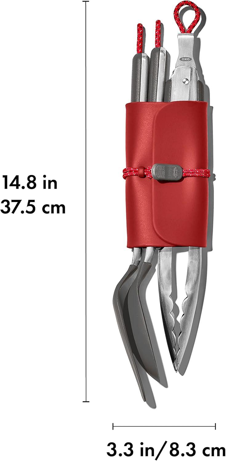 imageOXO Outdoor 4 Piece Camp Stove Cooking Set