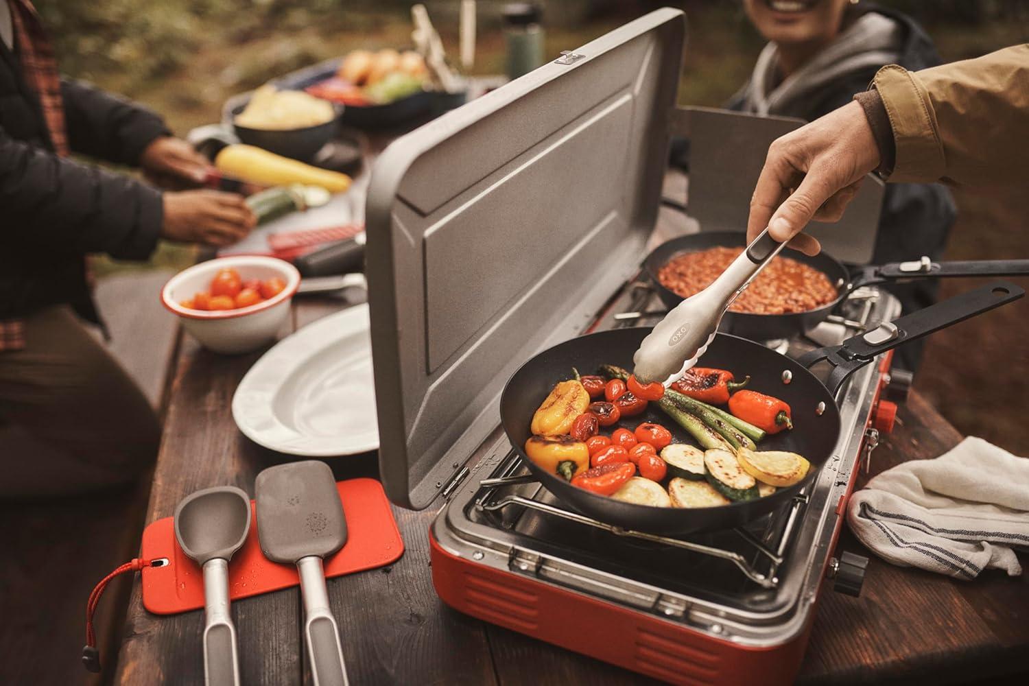 imageOXO Outdoor 4 Piece Camp Stove Cooking Set