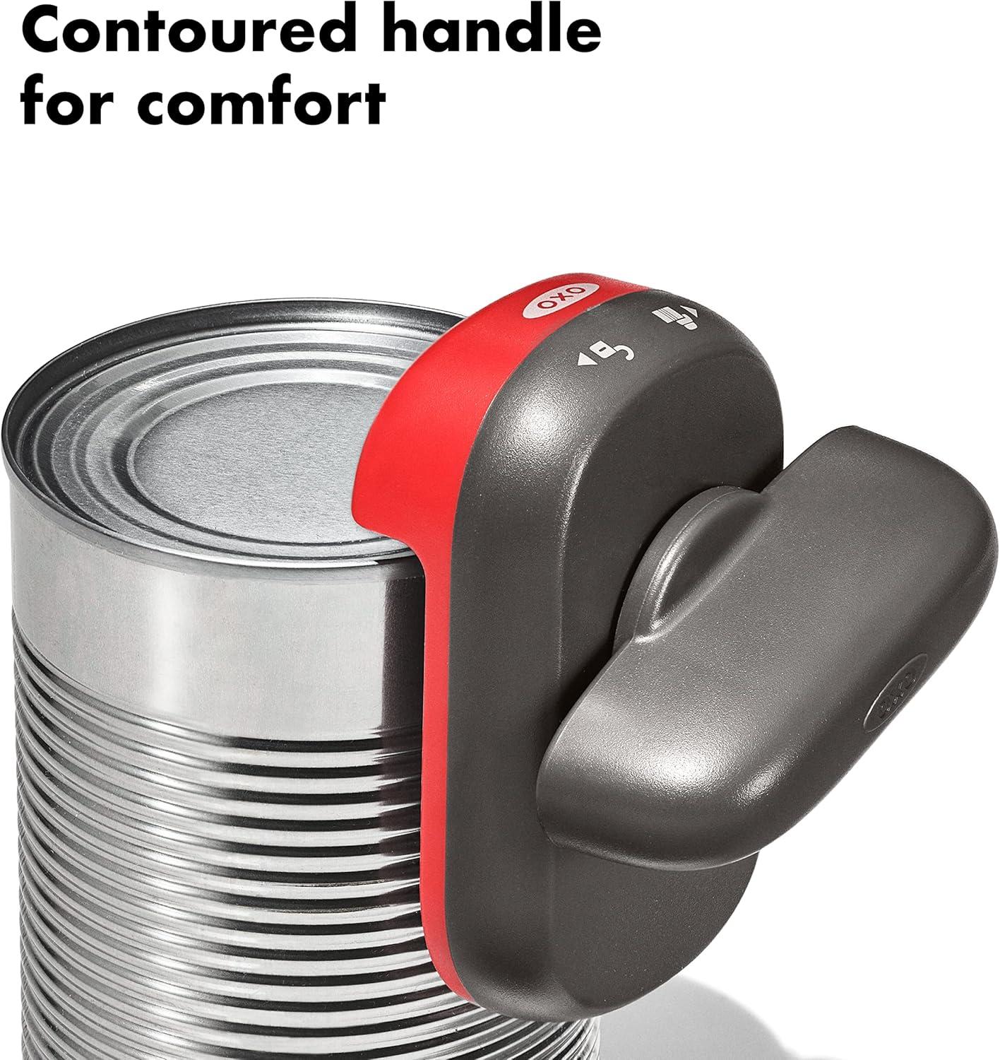 imageOXO Outdoor Kitchen Compact Can Opener with BuiltIn Bottle OpenerCompact Can Opener