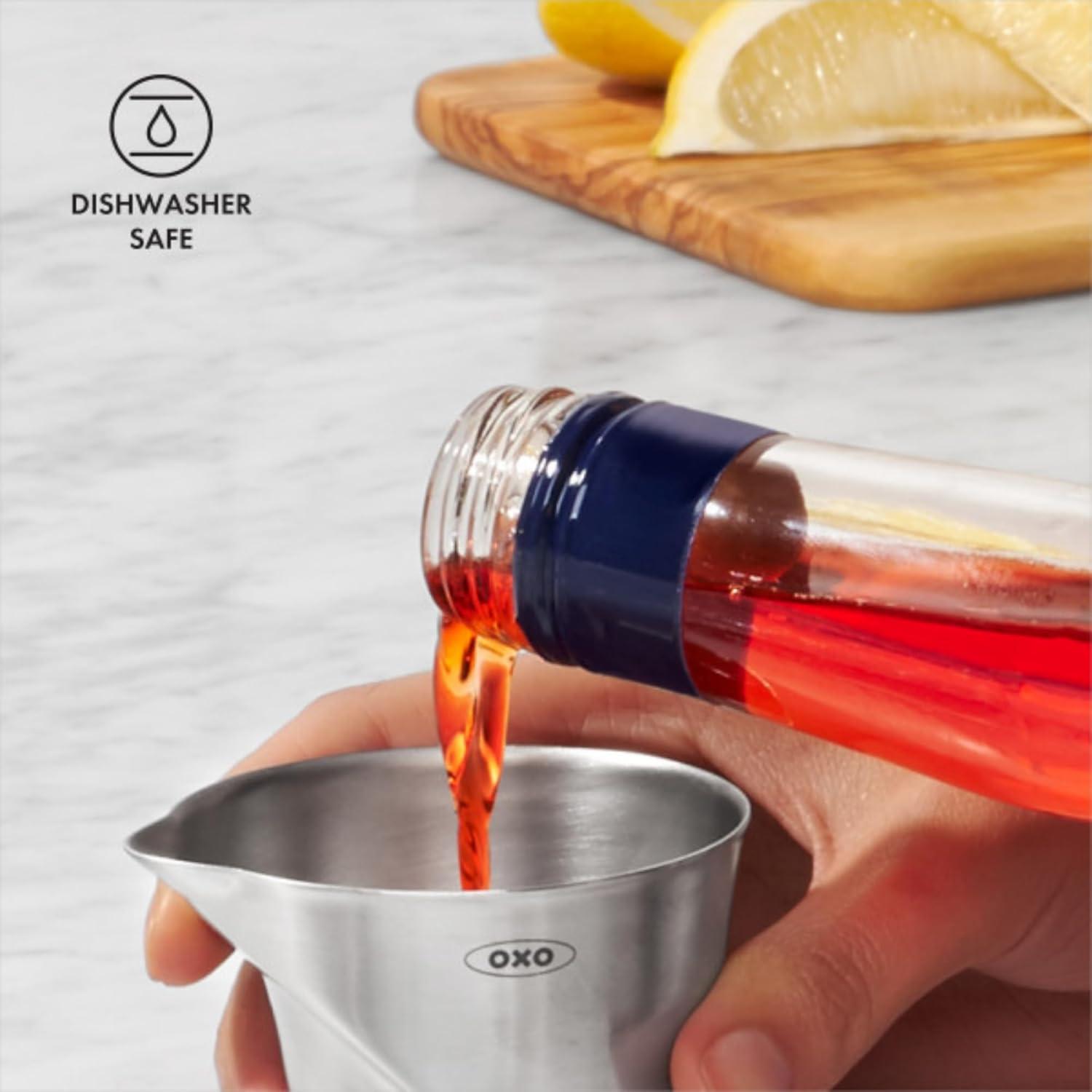 imageOXO SteeL Angled Measuring Jigger1