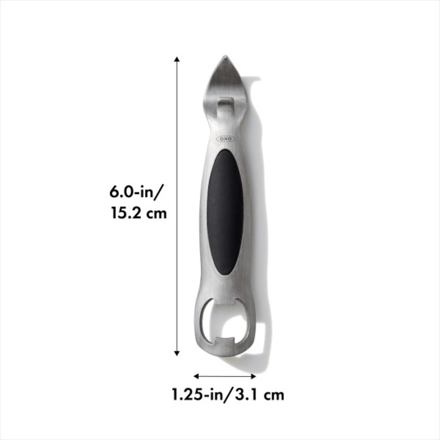 imageOXO SteeL Stainless Steel Bottle and Can Opener