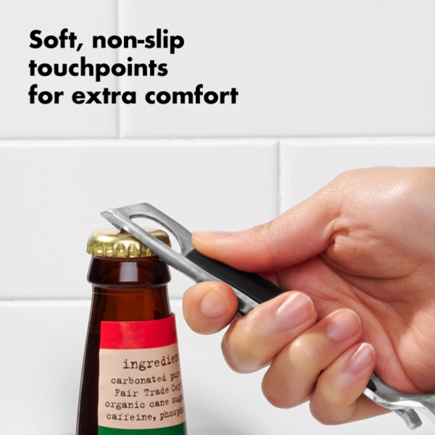 imageOXO SteeL Stainless Steel Bottle and Can Opener