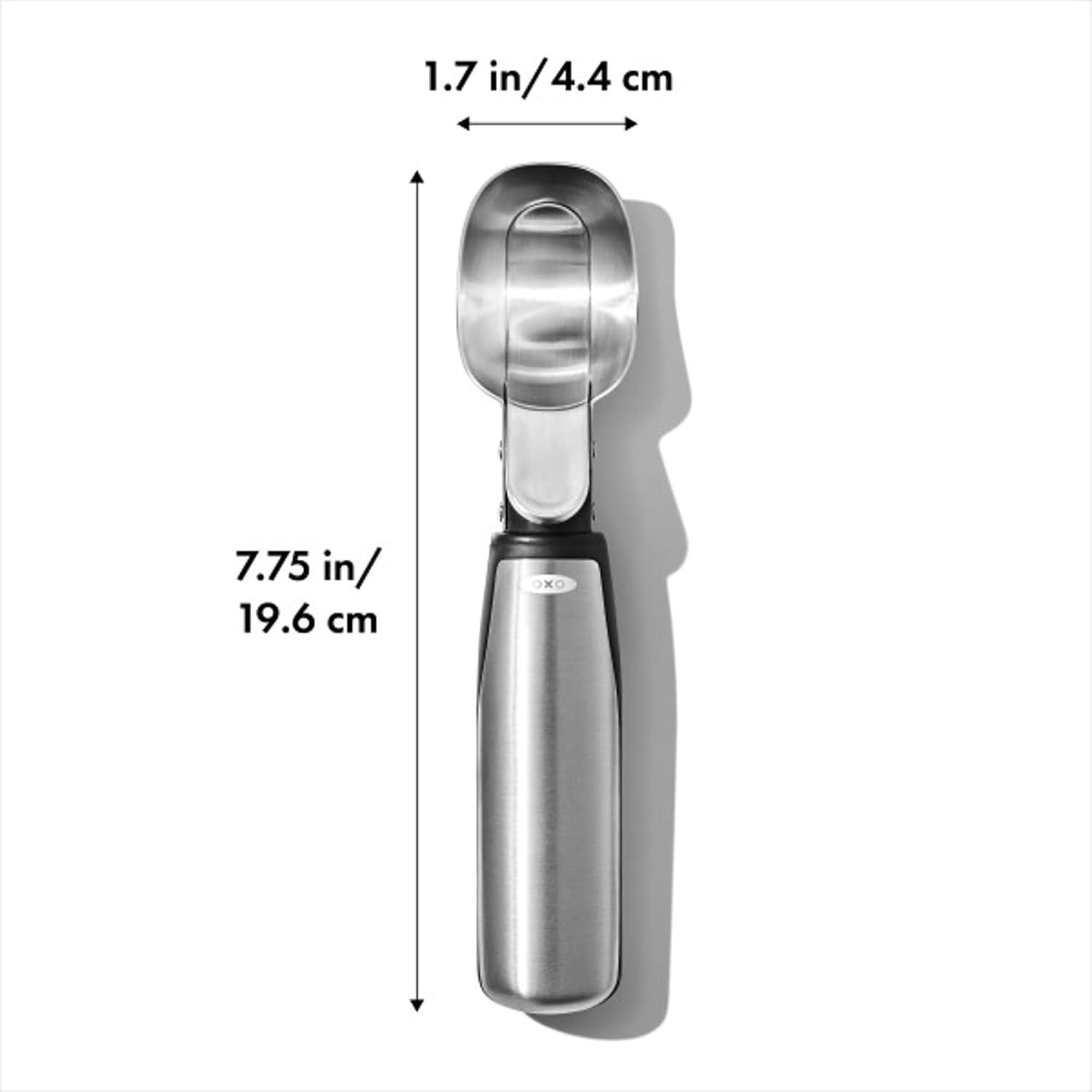 imageOXO Steel Lever Ice Cream Scoop