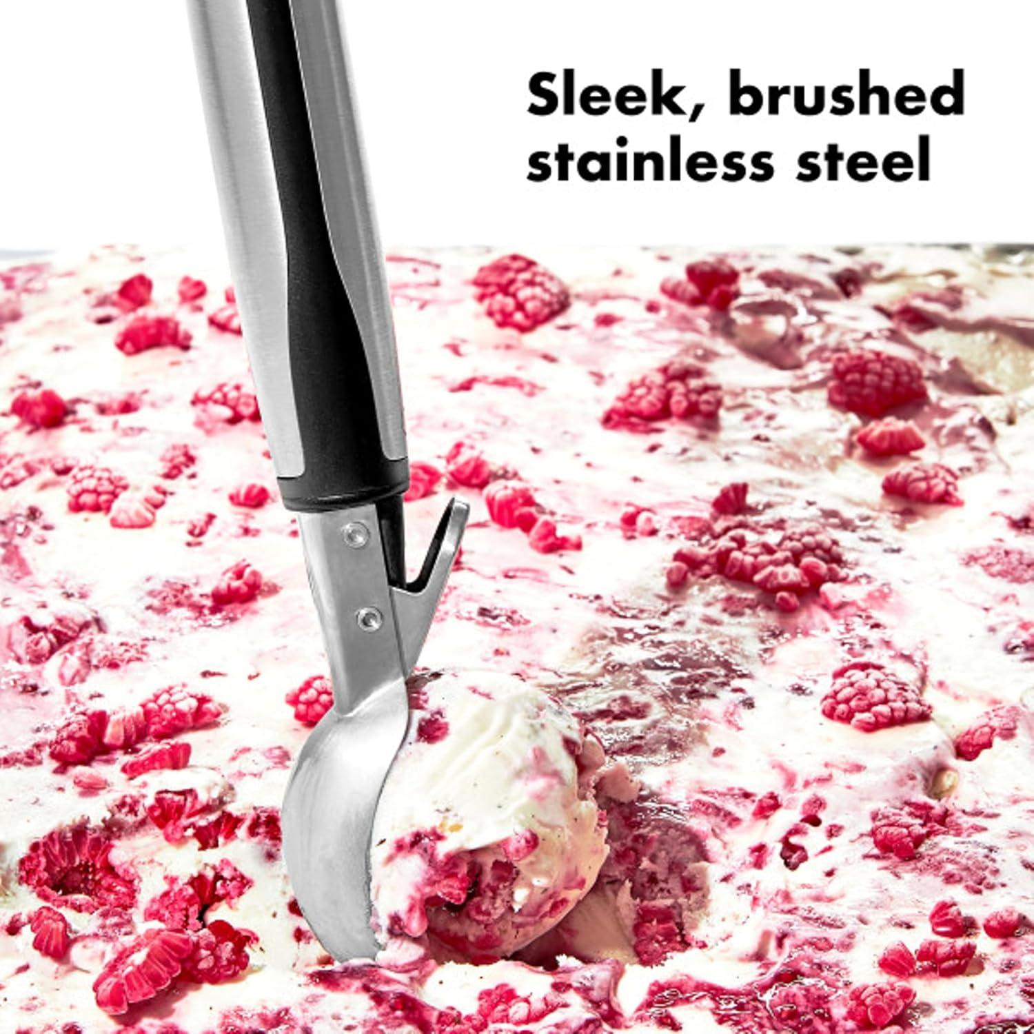imageOXO Steel Lever Ice Cream Scoop