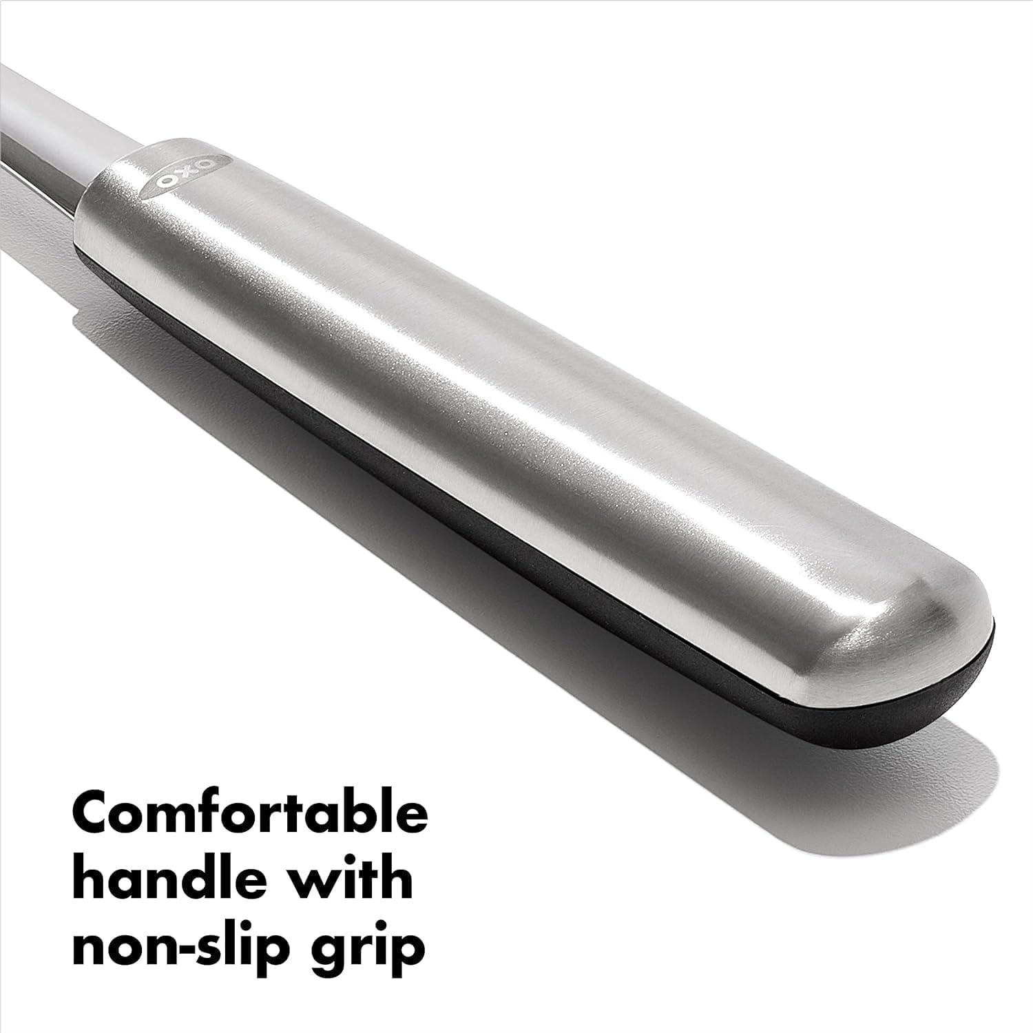 imageOXO Steel Slotted Cooking SpoonSlotted Cooking Spoon