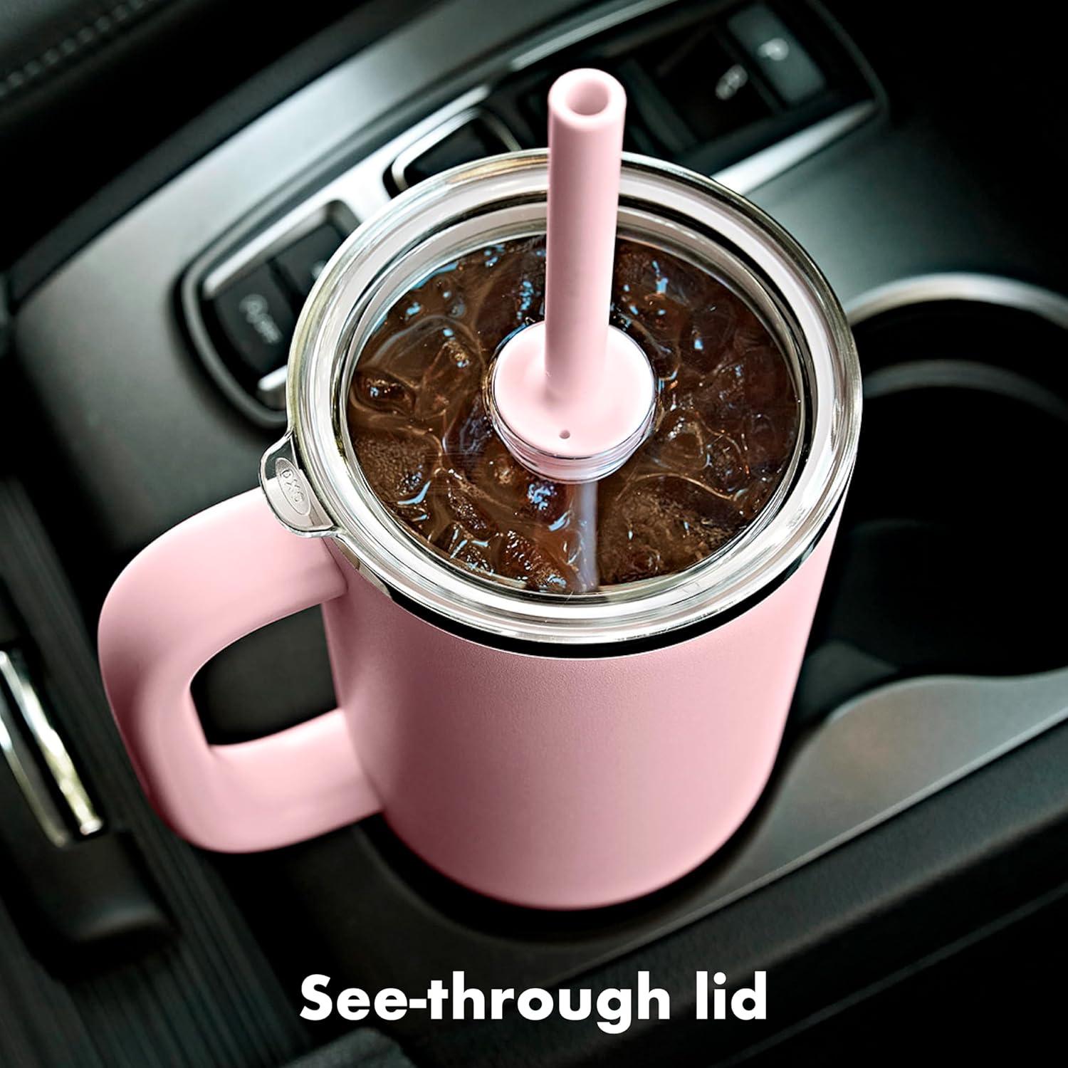 imageOXO Strive XL Tumbler with Handle 32 oz QuartzOnyx