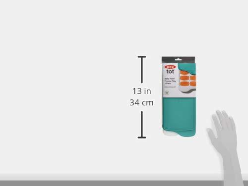 imageOXO Tot 2 Pack Baby Food Freezer Tray OpalTeal