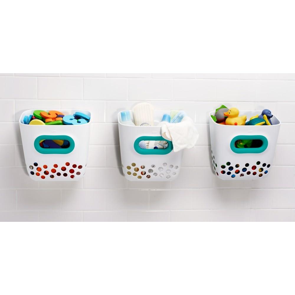 imageOXO Tot Bath Toy Bin Teal1 Count Pack of 1