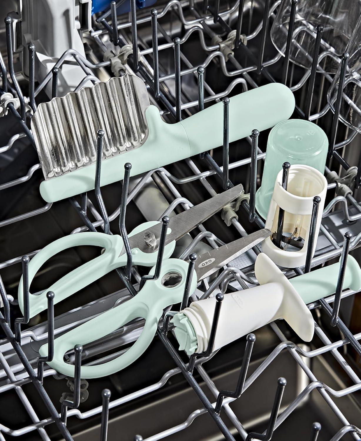 imageOXO Tot Crinkle Cutter Food Cutter for Kids Baby Feeding Set