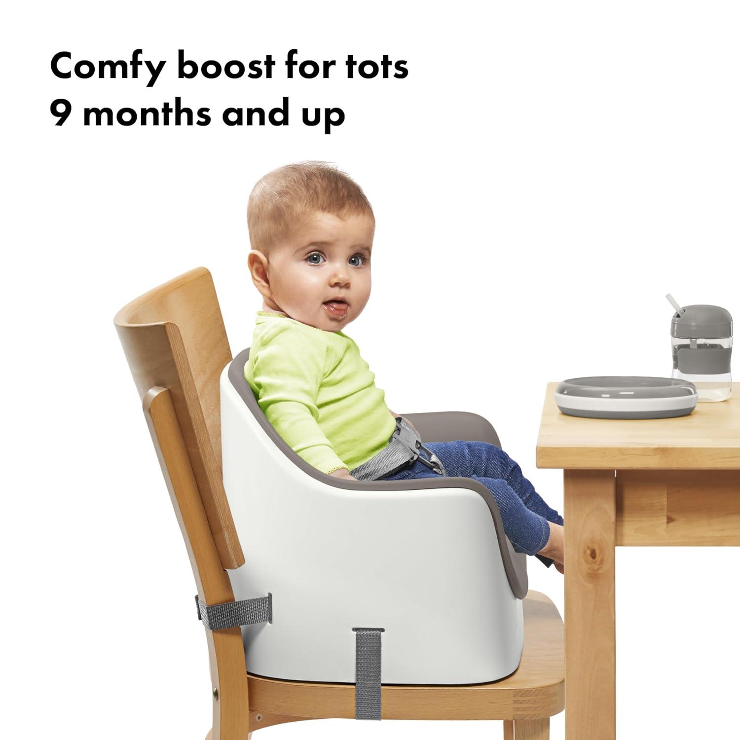 imageOXO Tot Nest Booster Seat with Removable Cushion TaupeTaupe