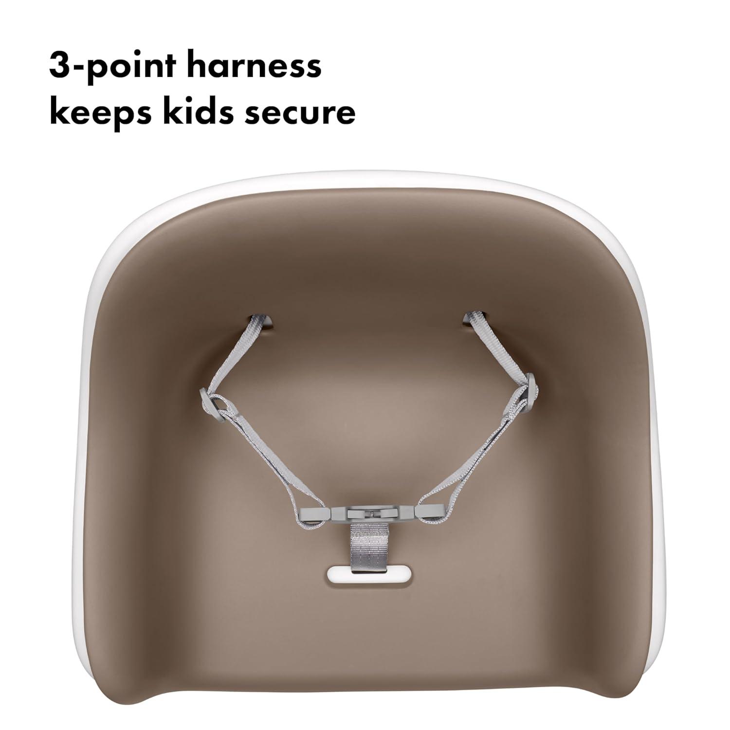 imageOXO Tot Nest Booster Seat with Removable Cushion TaupeTaupe