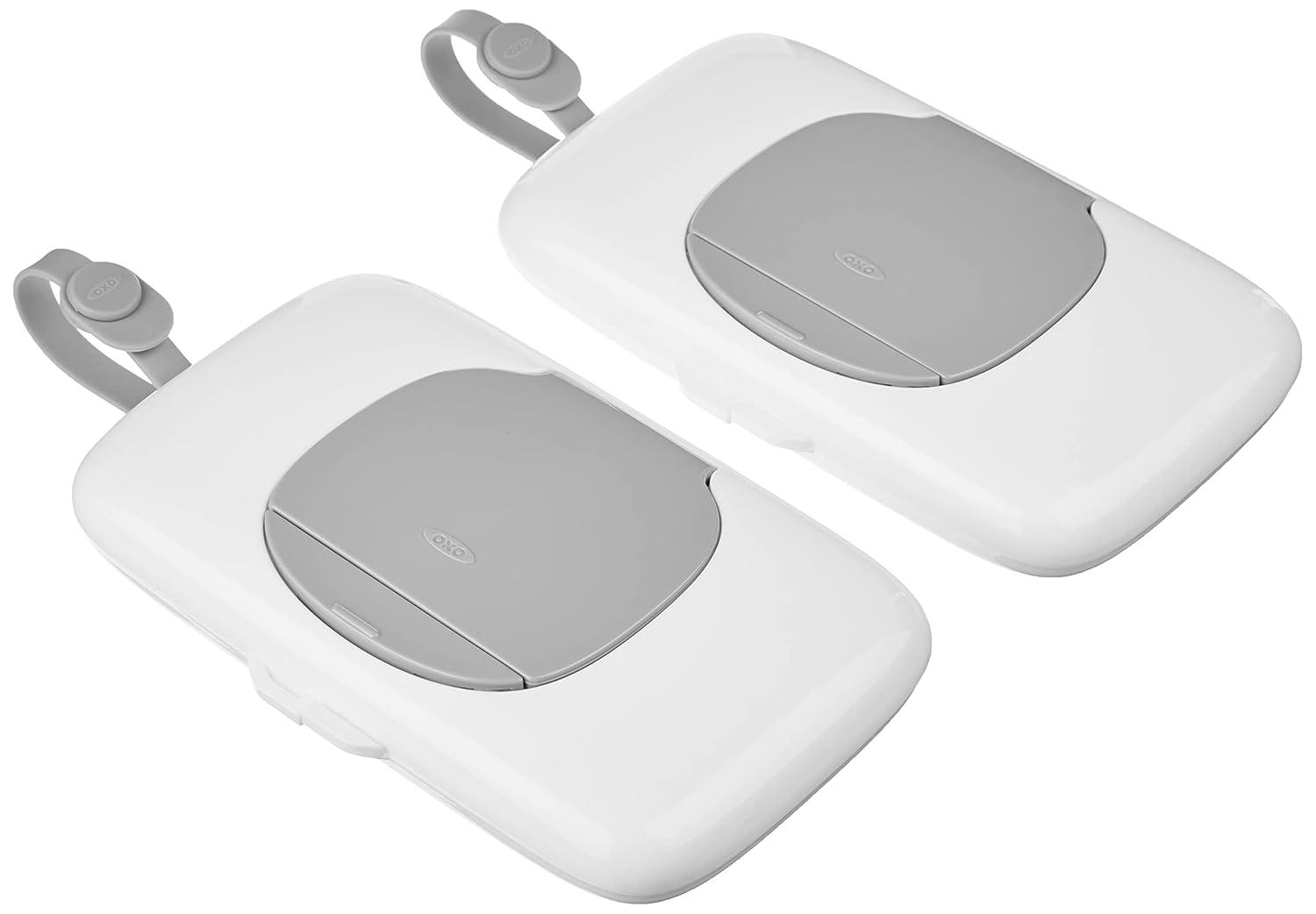 imageOXO Tot On The Go Wipes Dispenser 2 PackGray