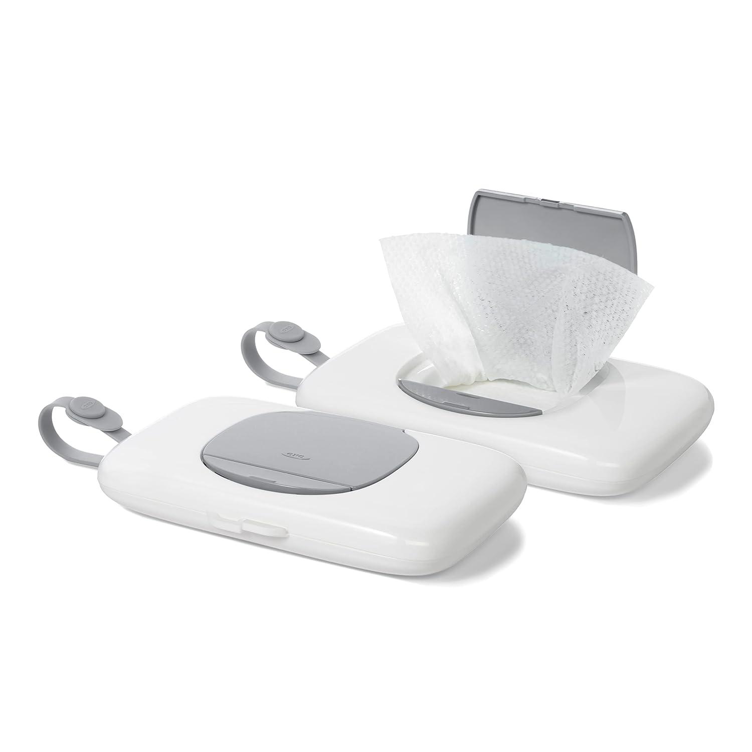 imageOXO Tot On The Go Wipes Dispenser 2 PackGray