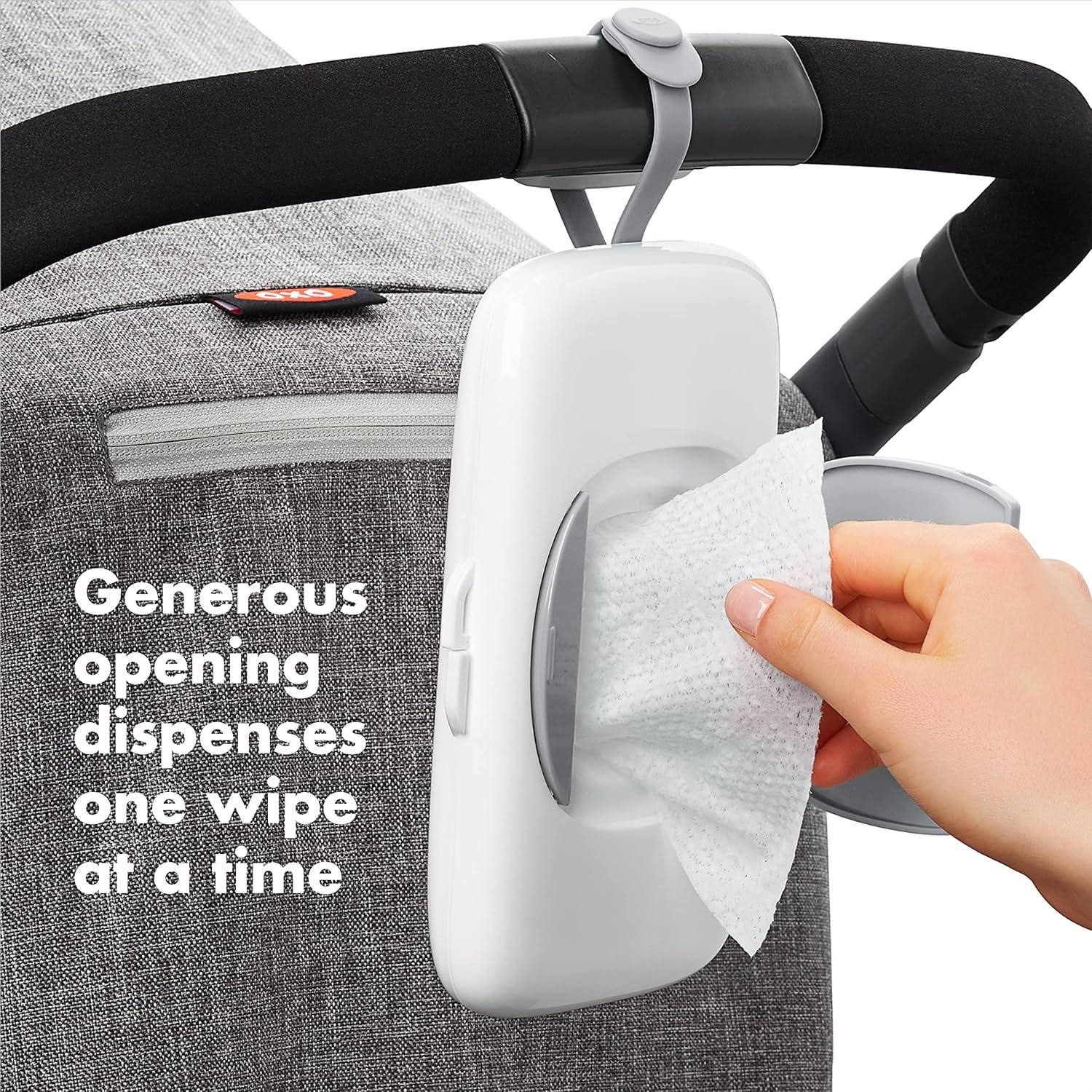 imageOXO Tot On The Go Wipes Dispenser 2 PackGray
