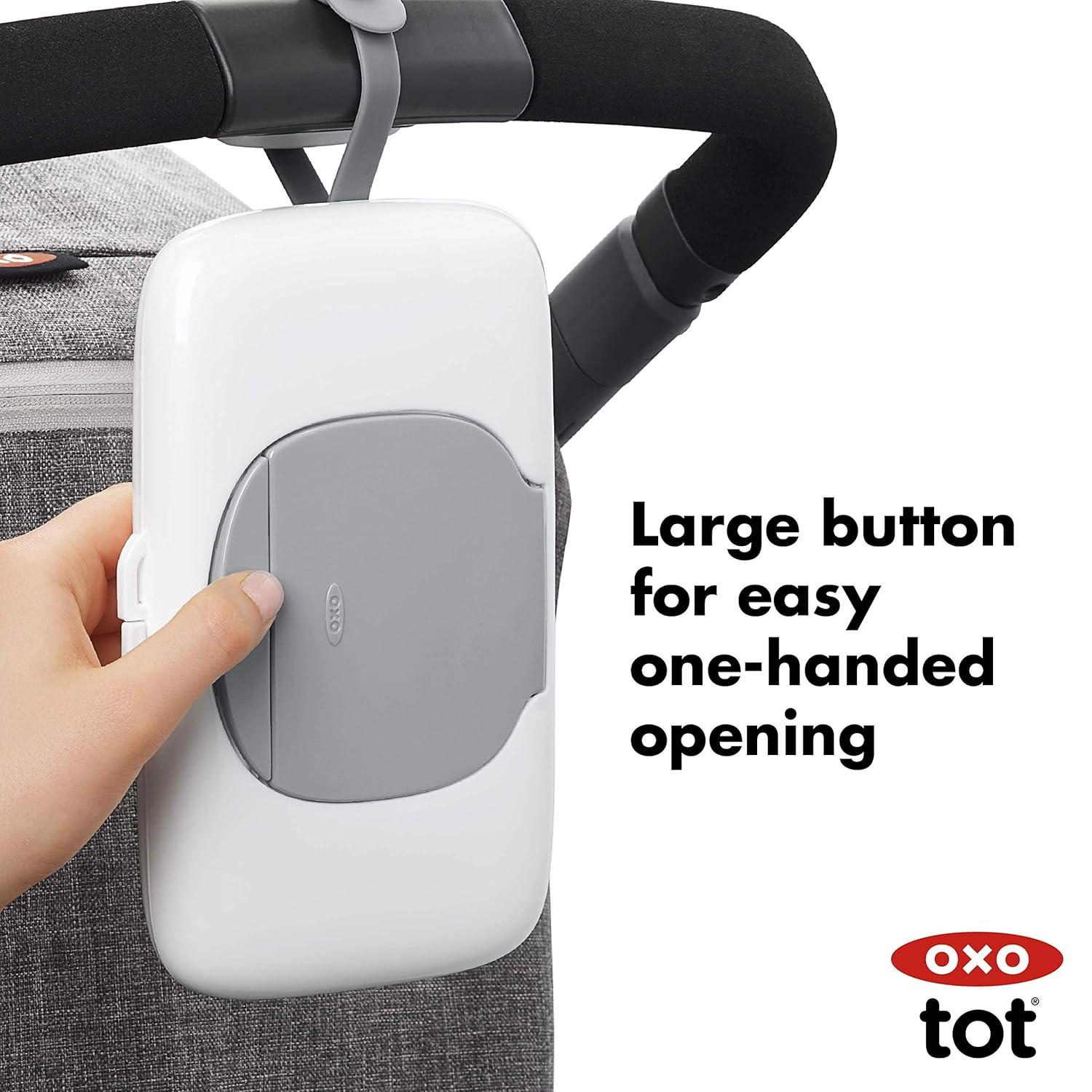 imageOXO Tot On The Go Wipes Dispenser 2 PackGray