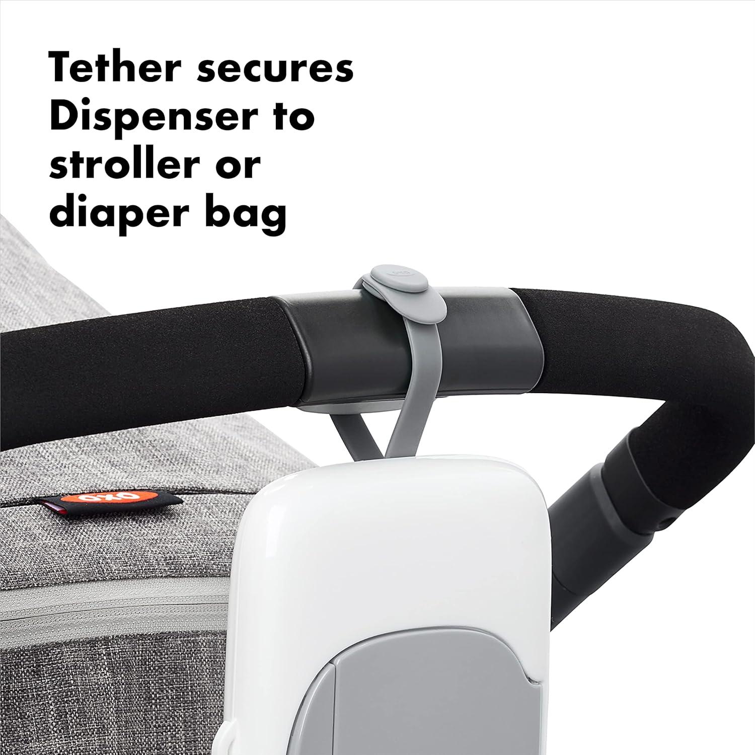 imageOXO Tot On The Go Wipes Dispenser 2 PackGray