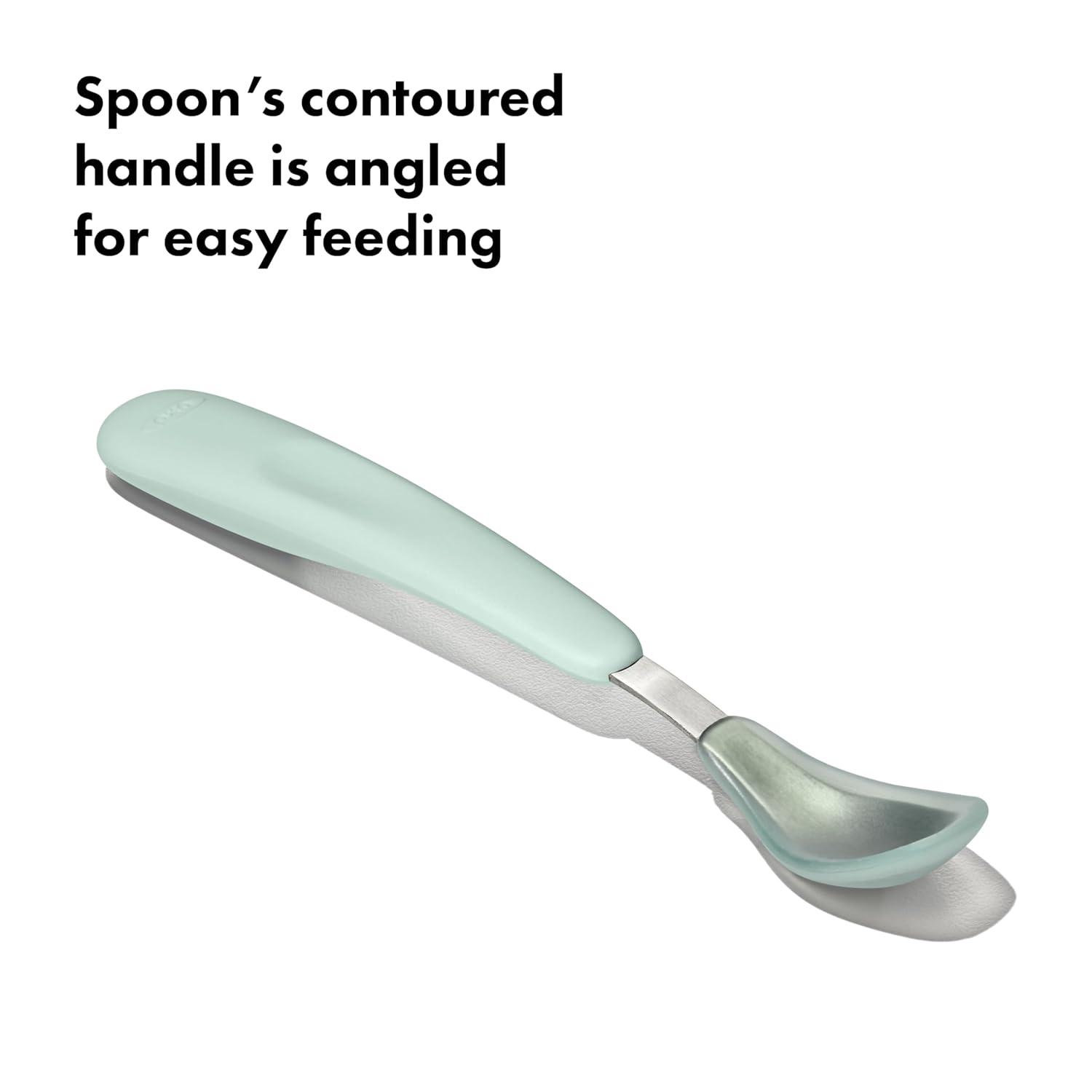 imageOXO Tot OnTheGo Feeding Spoon Opal