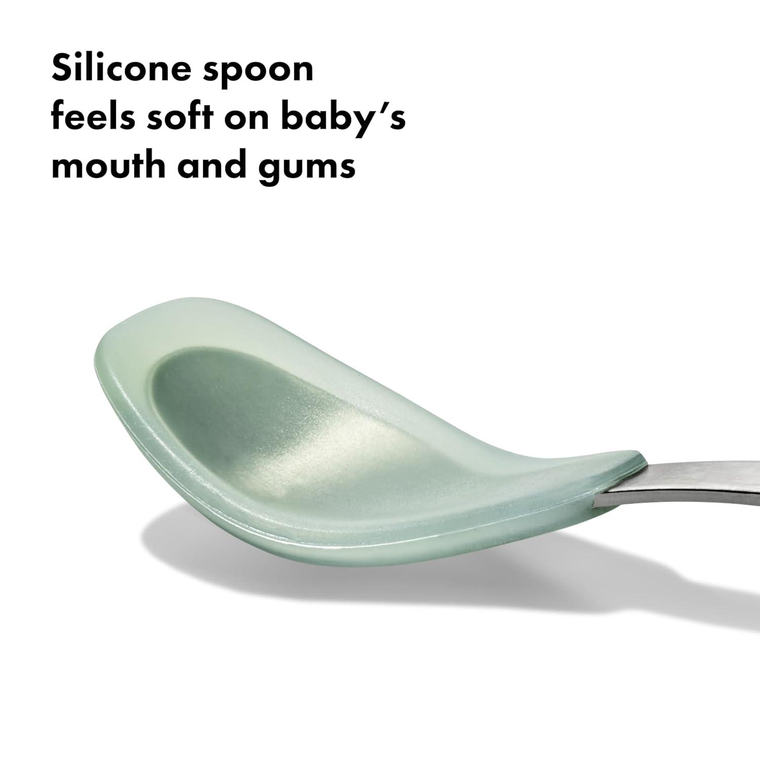 imageOXO Tot OnTheGo Feeding Spoon Opal