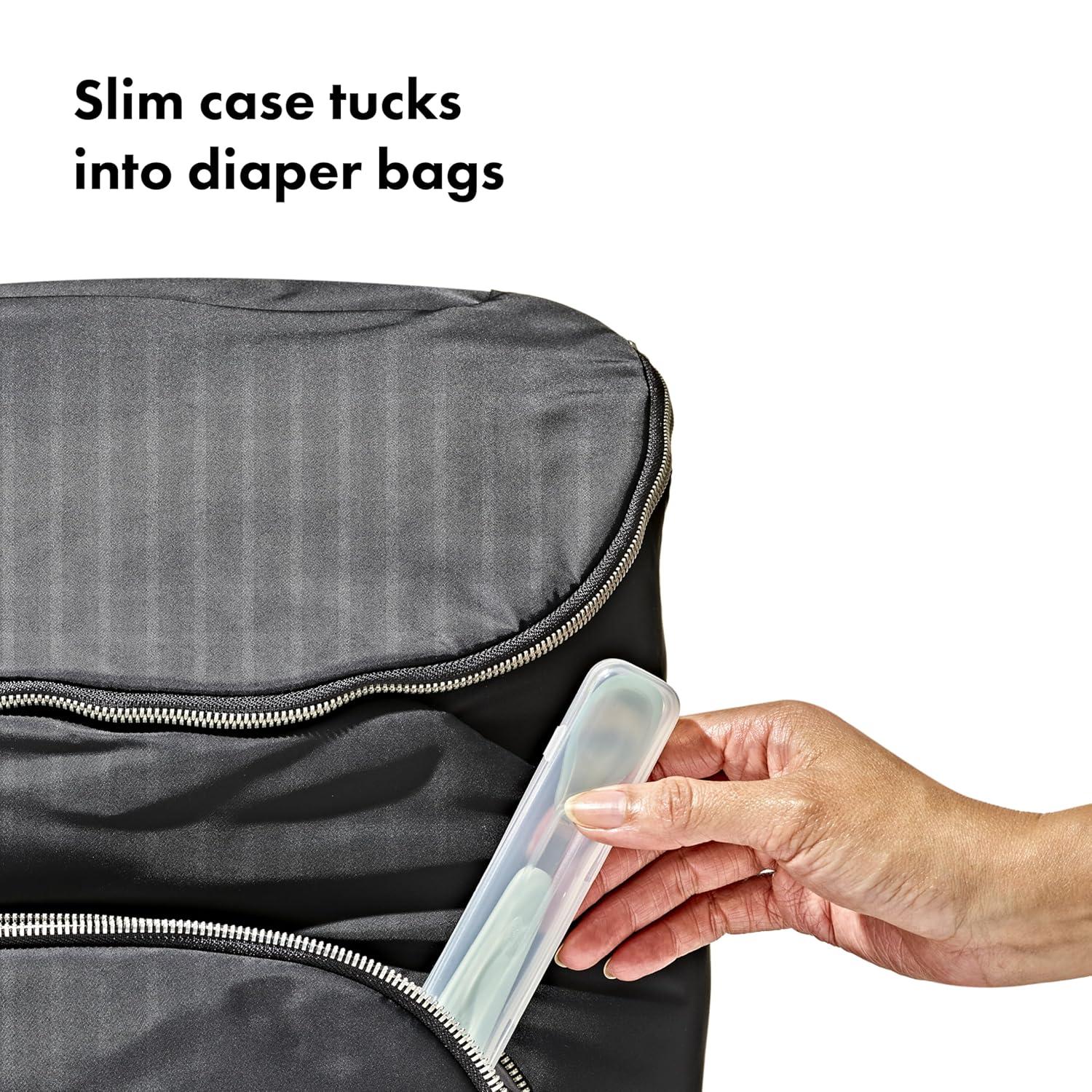 imageOXO Tot OnTheGo Feeding Spoon Opal