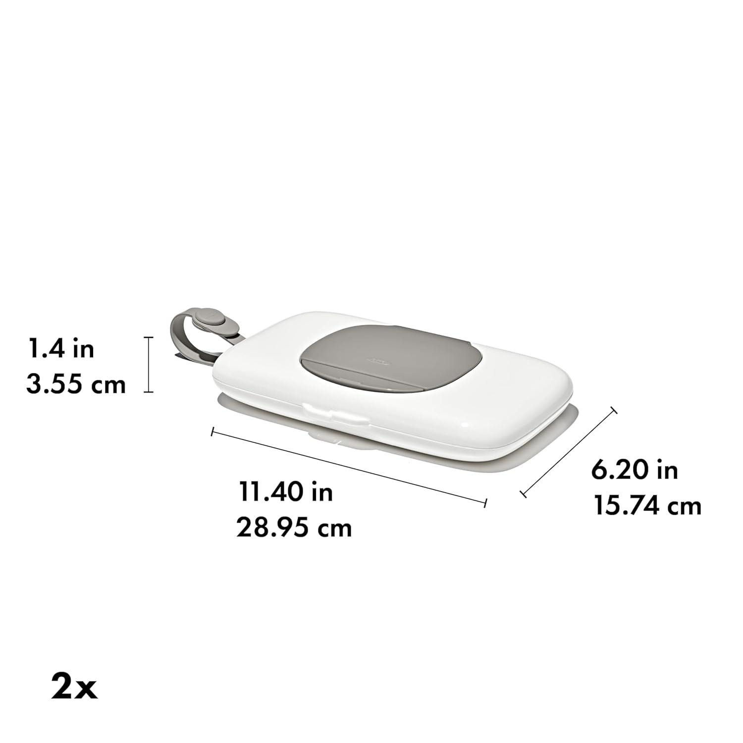 imageOXO Tot OnTheGo Wipes Dispenser Drizzle 2 Pack