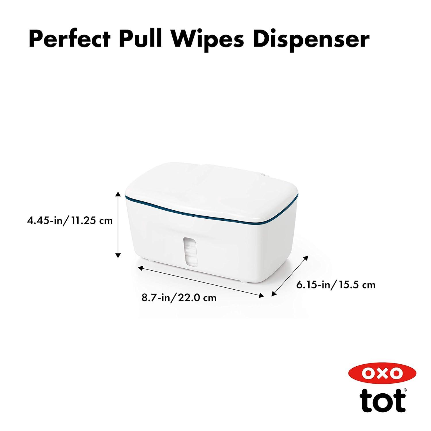 imageOXO Tot Perfect Pull Wipes Dispenser BlossomNavy