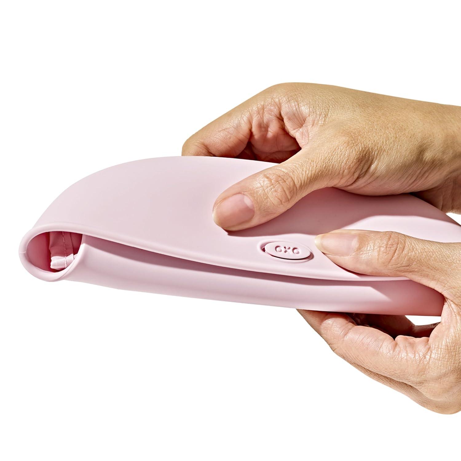 imageOXO Tot RollUp Bib 2 Pack GrayNavyBlossomDusk