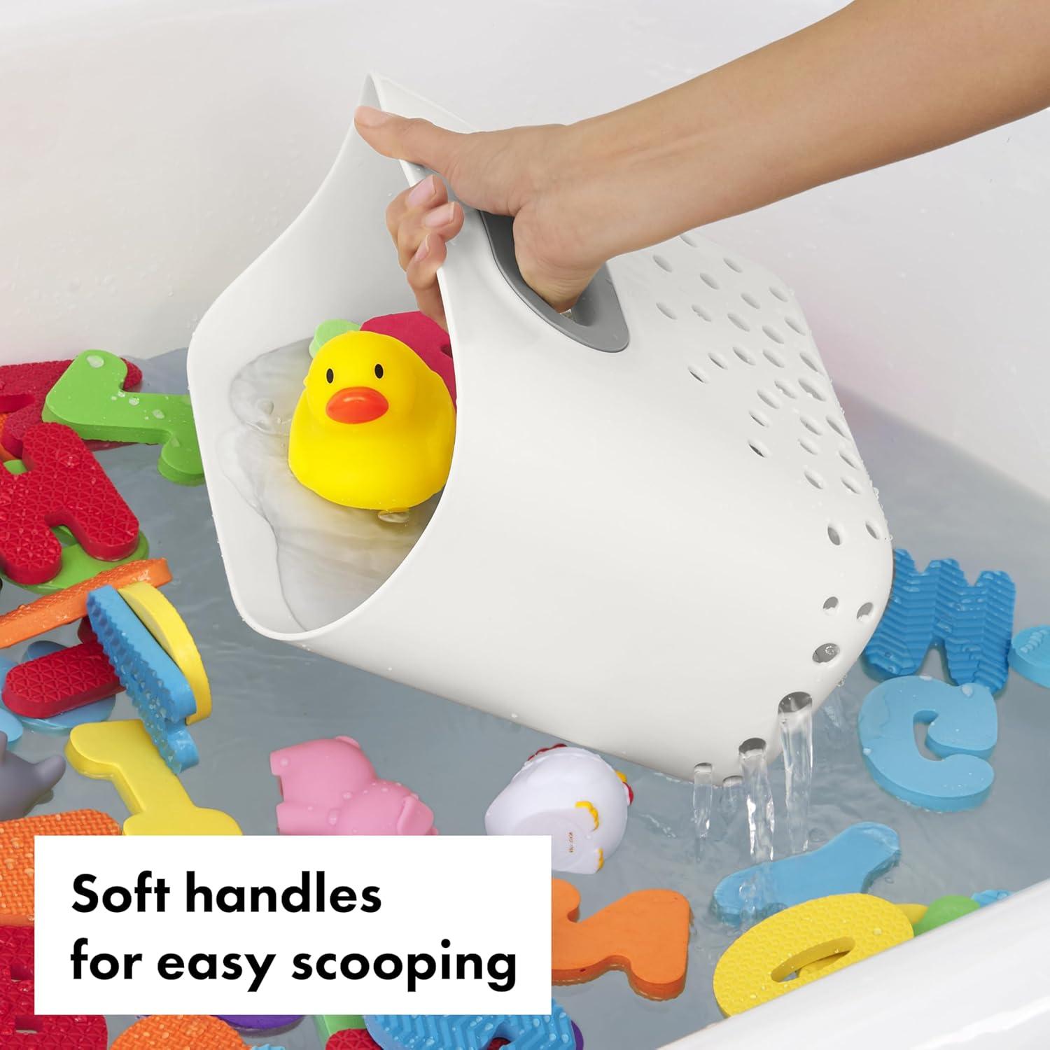 imageOXO Tot Stand Up Bath Toy Storage Gray1 Count Pack of 1