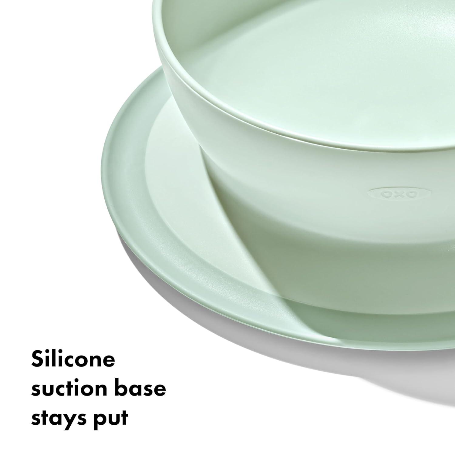 imageOXO Tot Stick and Stay Suction Bowl DuskOpal
