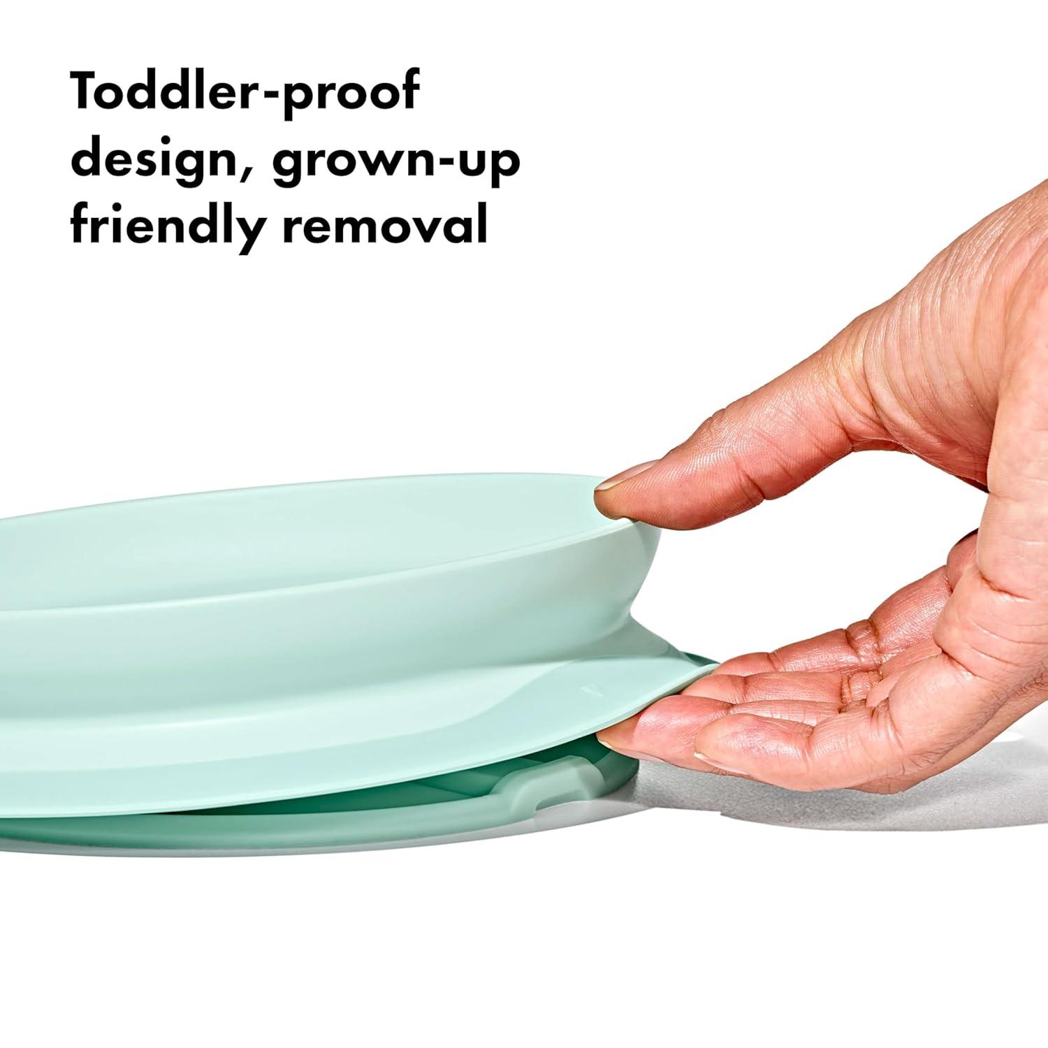 imageOXO Tot Stick and Stay Suction Plate DuskOpal