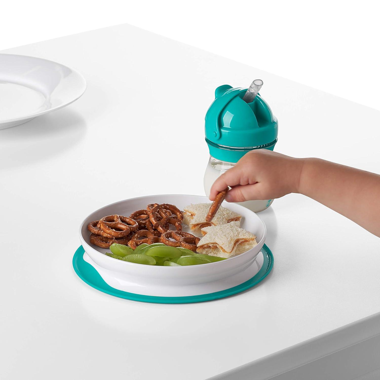 imageOXO Tot Stick and Stay Suction Plate DuskTeal